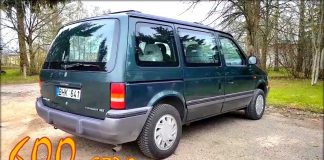 Chrysler Voyager за 650 евро. Авто из Литвы.