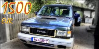 Opel Monterey 3.1 TD 1993 г. Авто из Латвии.