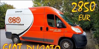 Автомобиль из Литвы Fiat Ducato.