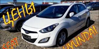 Цены Hyundai и Сеат, март 2019.